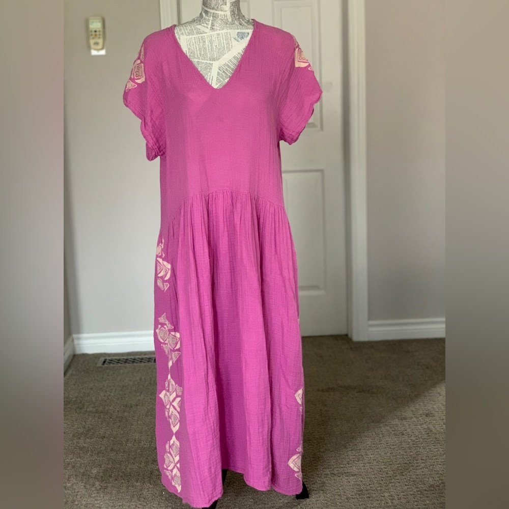 ZARA | Kaftan Oversize Style Dress | Sz XS